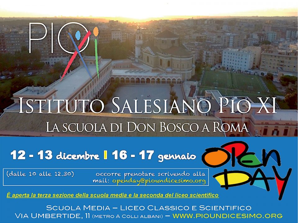 Open Day Pio XI Roma