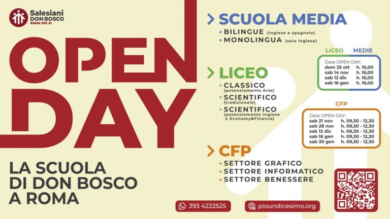 Open Day 2026-2027
